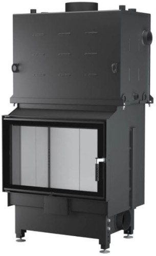 Wkłady kominkowe wodne Kominek z płaszczem wodnym Nemo 4/20 Topeco 20 kW