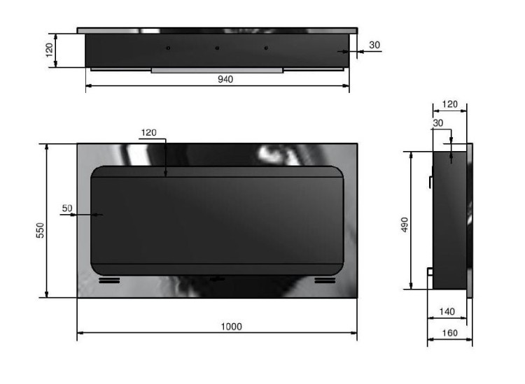 Biokominek INFIRE INSPIRE