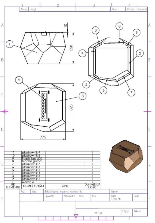 Biokominek INFIRE INCORTEN