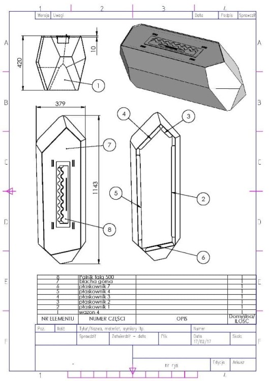 Biokominek INFIRE INCORTEN