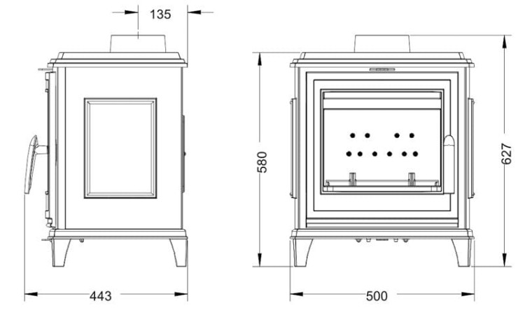Invicta Sedan S czarna emalia