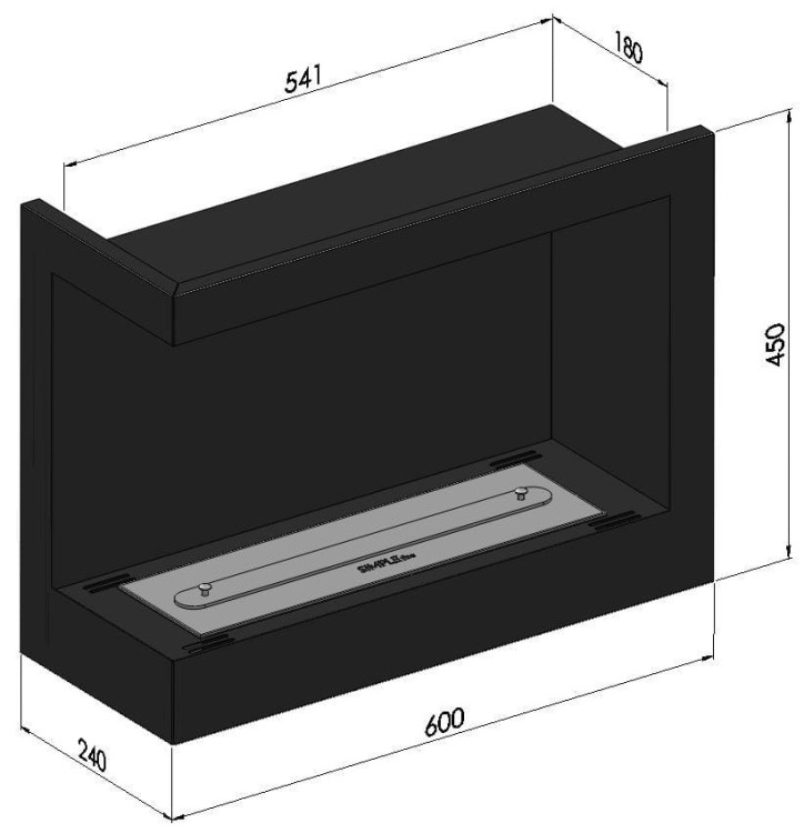 SIMPLEFIRE CORNER 600 L