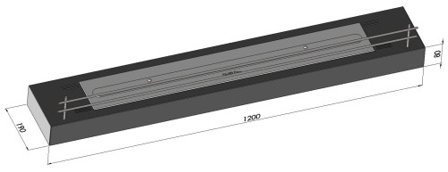 Biokominek SIMPLEFIRE FIREBOX 1200