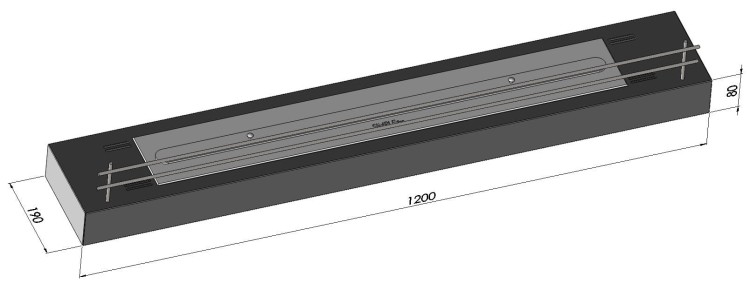 Biokominek SIMPLEFIRE FIREBOX 1200