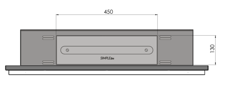 Biokominek SIMPLEFIRE FRAME 900
