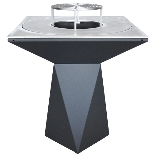 Palenisko-grill ogrodowy Artiss G1 grafit ruszt2