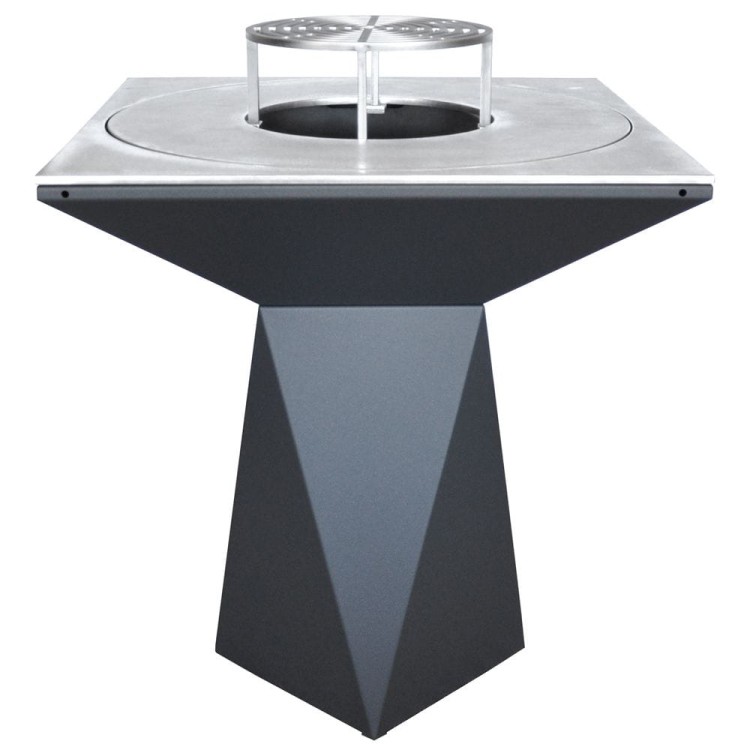 Palenisko-grill ogrodowy Artiss G1 grafit ruszt2