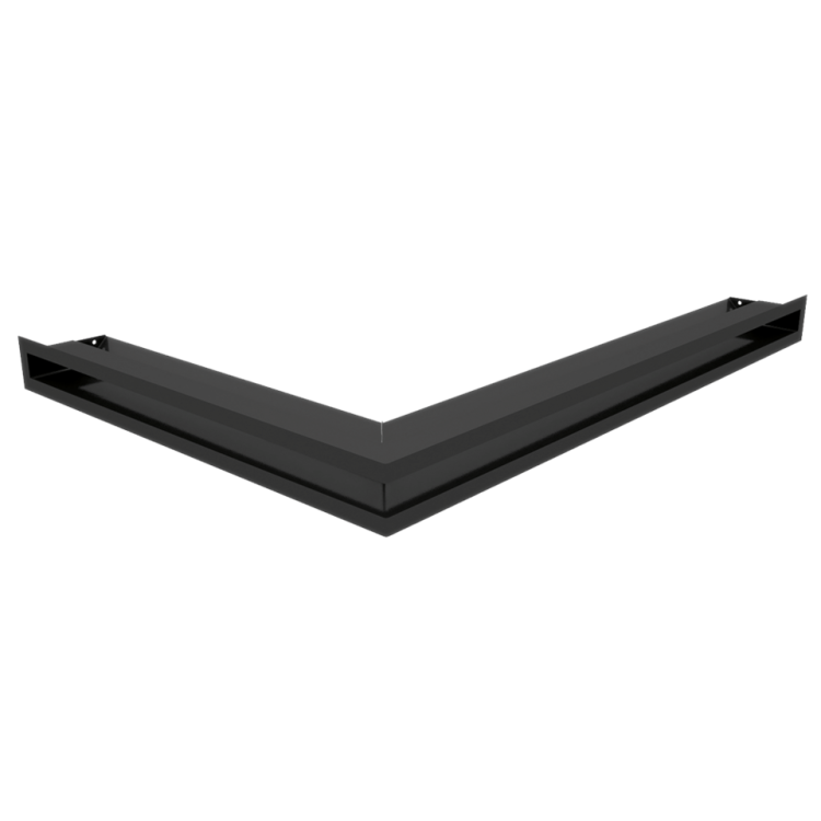 LUFT 45S narożny prawy czarny 54,7x76,6x6