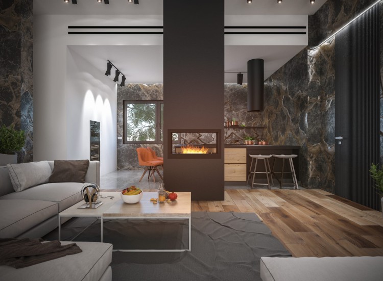 Biokominek INFIRE 2 INSIDE 900 z certyfikatem TUV