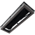Kratka WIND grafitowa 17x49