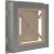 Kratka WIND kremowa 22x22