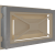Kratka WIND kremowa 22x37