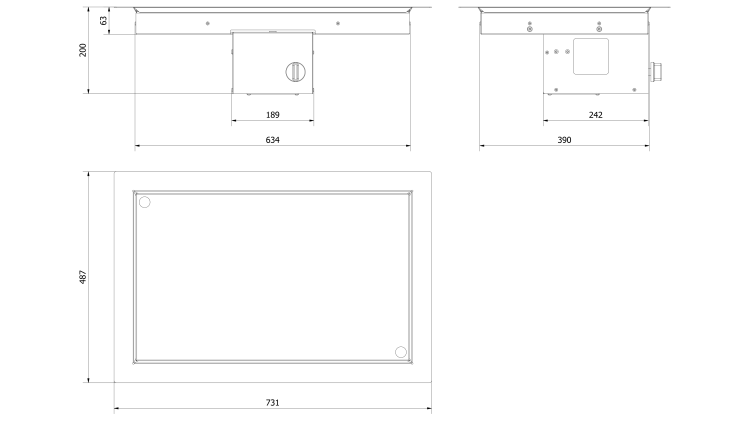 Palenisko gazowe AQF 07