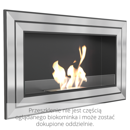 Biokominek Juliet 1100x650 z certyfikatem TUV