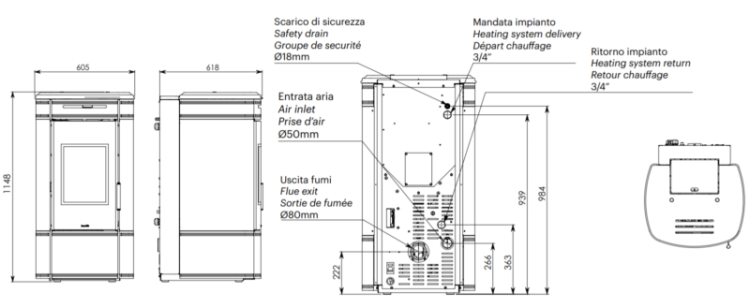 Ravelli HRV 100 Globe