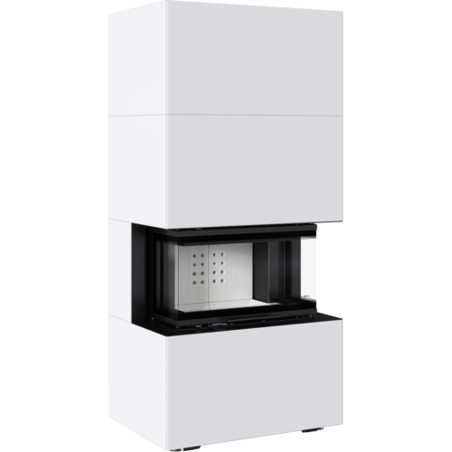 NBC 7 z zabudową HOME EASY BOX stalowy - biały