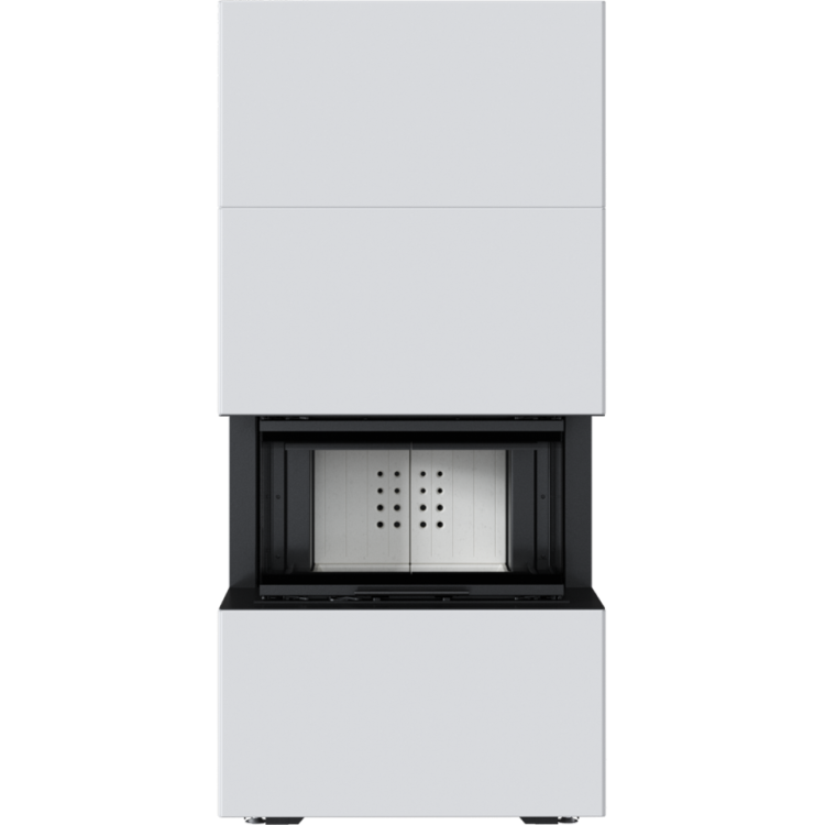 NBC 7 z zabudową HOME EASY BOX stalowy - biały