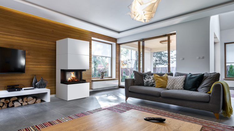 NBC 7 z zabudową HOME EASY BOX stalowy - biały