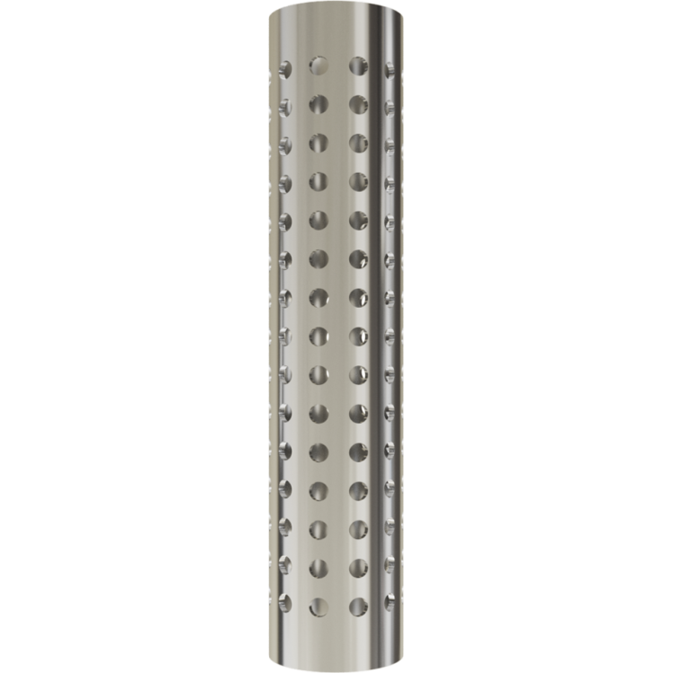 Rękojeść do klamki perforowanej - niklowana