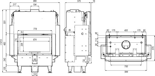 Defro Riva ME G Short 19 kW