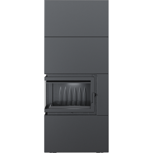 SIMPLE 8 BS lewy z zabudową BOX stalowy - czarny