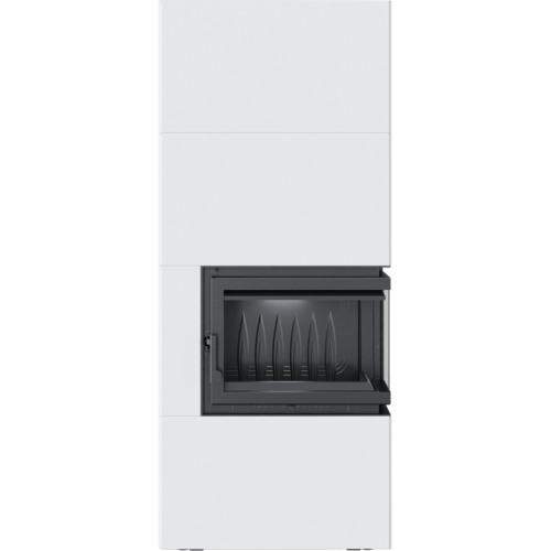 SIMPLE 8 BS prawy z zabudową BOX stalowy - biały