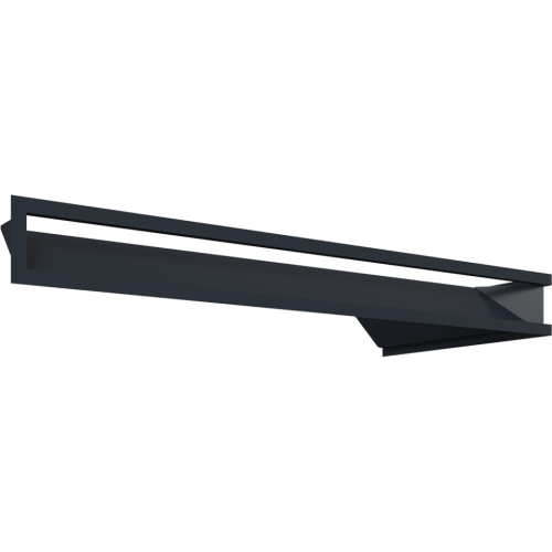 Luft sf narożny lewy grafitowy 80x40x9