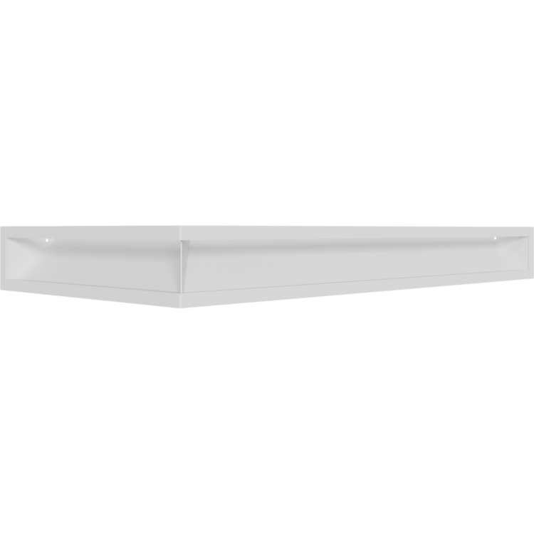 Luft sf narożny prawy biały 40x80x9