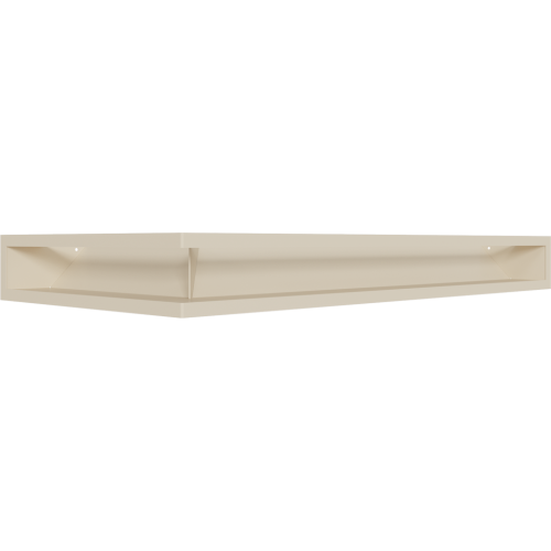 Luft narożny prawy kremowy 40x80x9