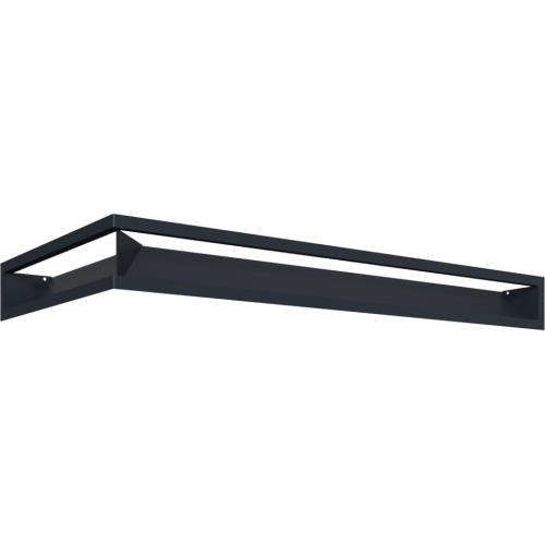 Luft sf narożny prawy grafitowy 40x80x9