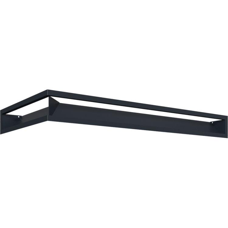 Luft sf narożny prawy grafitowy 40x80x9