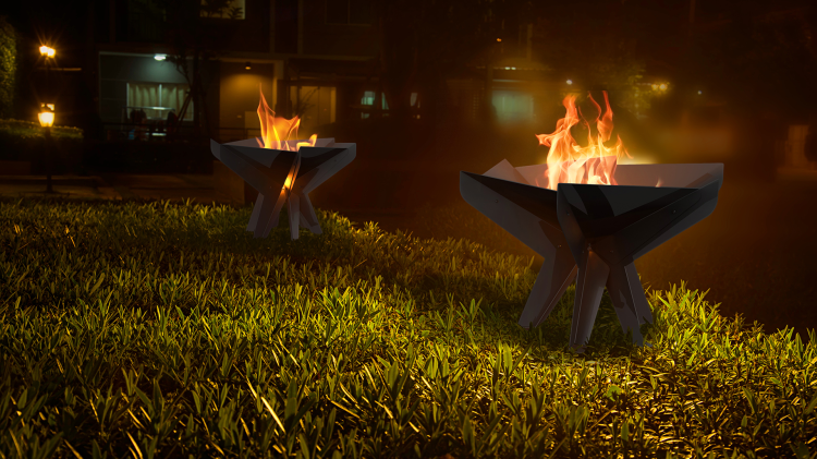 Palenisko ogrodowe HEX