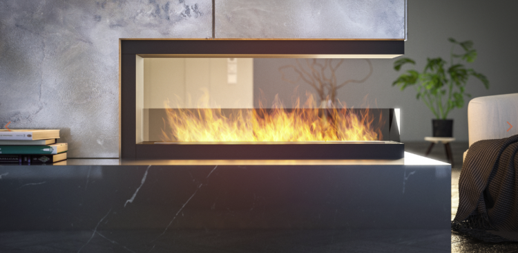 Biokominek INFIRE INSIDE U1200.2 z certyfikatem TUV