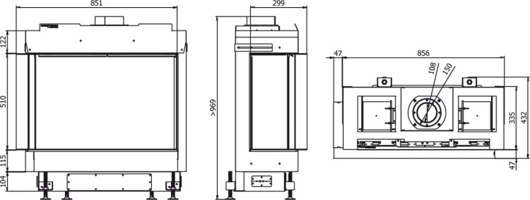 Defro VITAL 51 S BL - gaz ziemny (NG)
