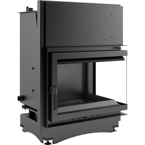Wkłady kominkowe wodne Kominek z płaszczem wodnym Zuzia Prawy BS PW 12 kW