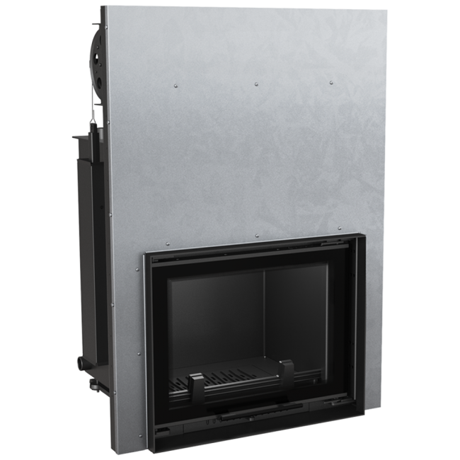 Wkłady kominkowe wodne Kominek z płaszczem wodnym Zuzia Gilotyna PW 12 kW