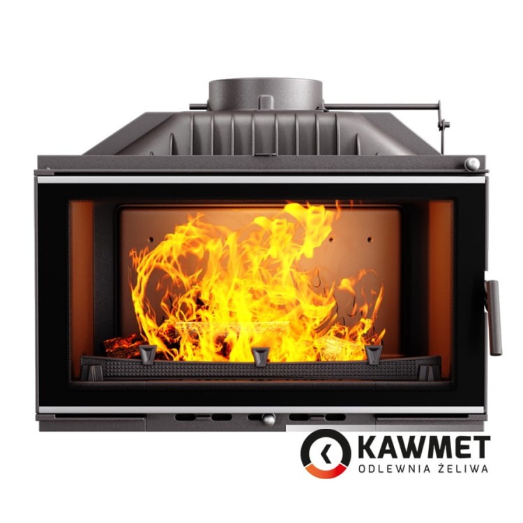 Wkład kominkowy KAWMET W16 (9,4 kW) ECO z wizualizacją ognia front