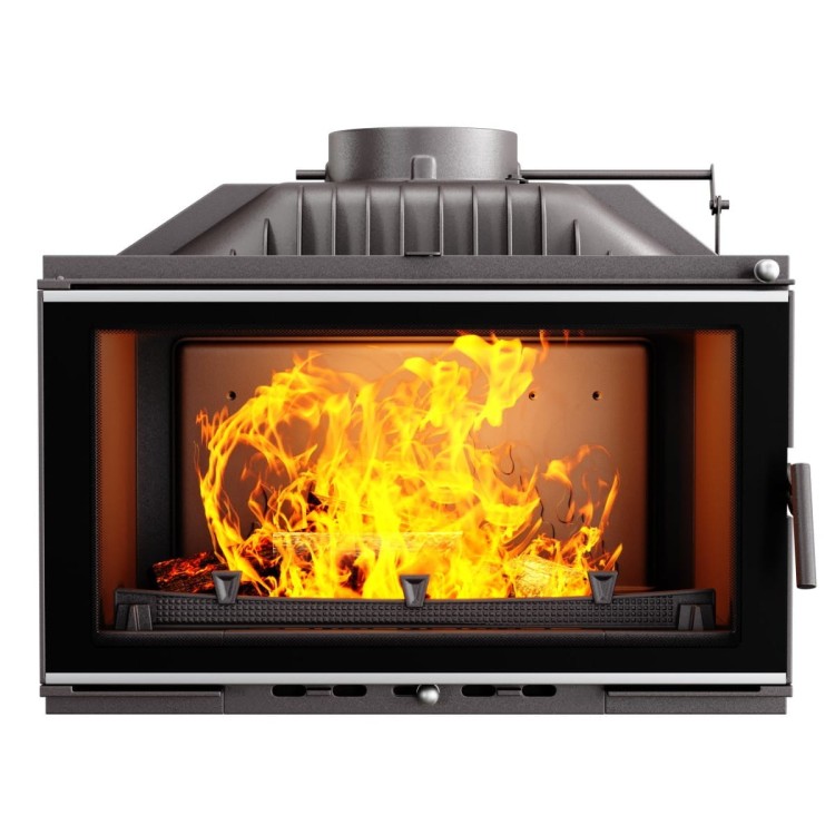 Wkład kominkowy KAWMET W16 (9,4 kW) ECO z wizualizacją ognia front