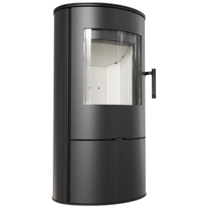 Widok z boku pieca stalowego Rollo 7 kW