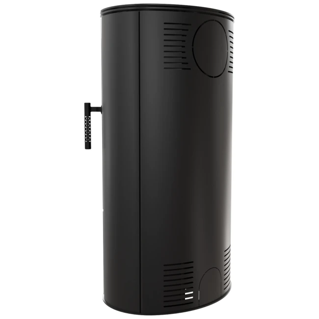 Widok z tyłu pieca stalowego Rollo 7 kW