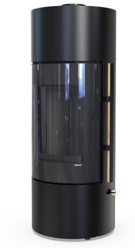 Piec stalowy Defro Home Orion 2.0 z ciemnym wnętrzem