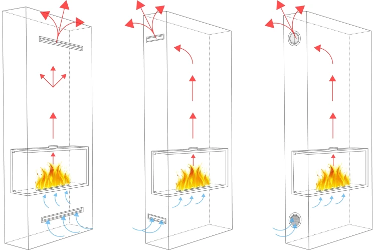Biokominek do zbudowy BioEKo lewy czany z szybami rysunek 04.webp