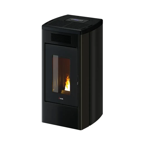 Piec na pelet Cadel Atena Plus 14 kW w kolorze antracytowym