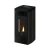 Piec na pelet Cadel Atena Plus 14 kW w kolorze antracytowym
