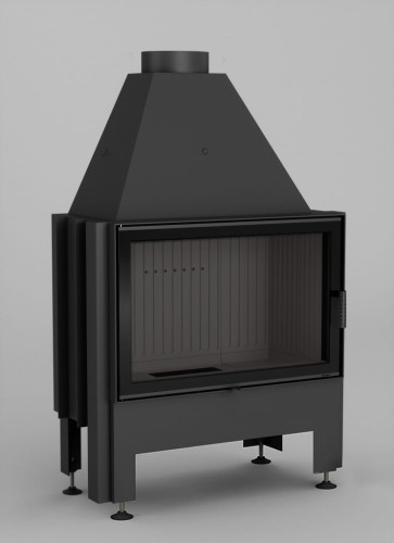 Kominek stalowy Volcano AT z czarnym wyłożeniem.jpg