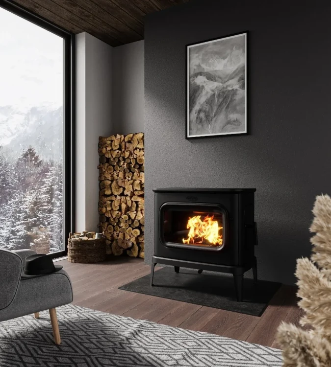 Piec żeliwny Dovre Saga 301 wizualizacja2.webp