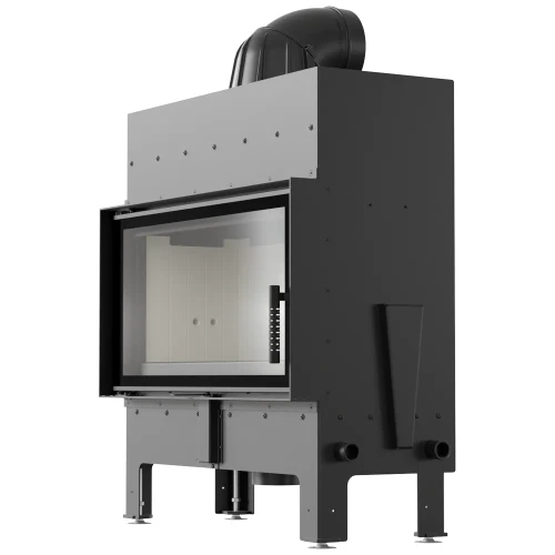 Kominek stalowy Floki L - prawy bok.webp