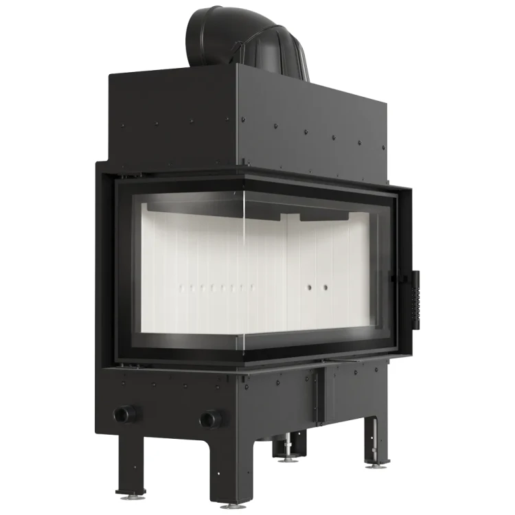 Kominek stalowy Floki L lewy - lewy bok.webp