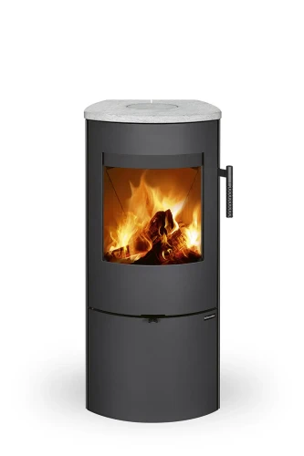 Piec Romotop Parla 3S z kamienną płyta górną- front.webp