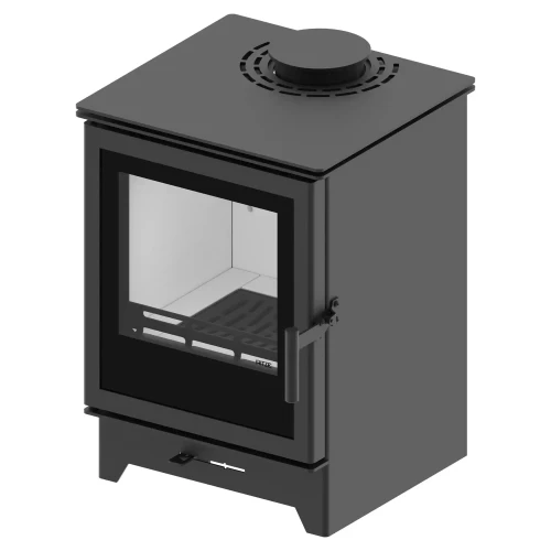 Piec stalowy Gatto S - prawy bok.webp